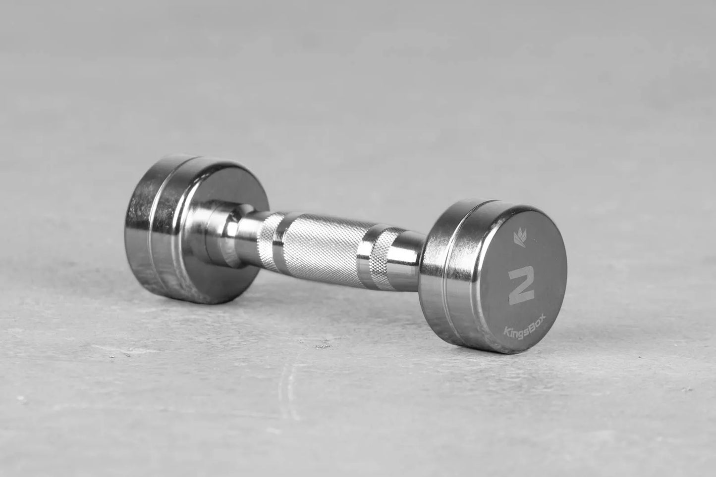 KINGSBOX STEEL CHROME DUMBBELLS    (sold only in pairs)